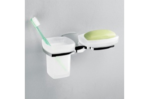 Стакан Wasserkraft Wern K-2526 с мыльницей - 2