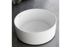 Акриловая ванна Abber 150х150 белая без гидромассажа - 2