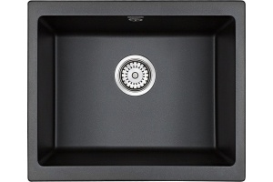 Мойка кухонная Paulmark Gera 55 черный матовый
