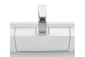 Крышка выпуска для раковин Рейн 60 и Рейн 80, белая