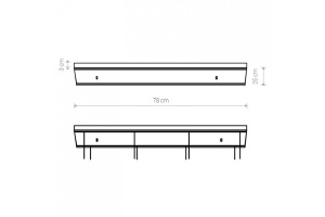 Основание для светильника Nowodvorski Cameleon Canopy C 780 8556 - 2