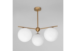 Люстра на штанге Eurosvet Marbella 60147/3 латунь - 3