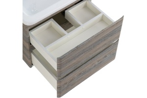 Тумба с раковиной BelBagno Albano 50 светлое дерево - 3