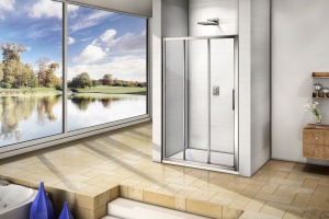 Душевая дверь в нишу Good Door Orion WTW-110-C-CH - 2