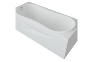 Экран для ванны фронтальный Aquatek Афродита белый (EKR-F0000032) - 2