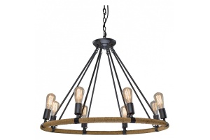 Подвесная люстра Loft IT Rope Filament Loft1861/8