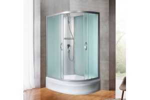 Душевая кабина с поддоном River NARA Б/К 100/80/24 MT L (10000008786) - 2