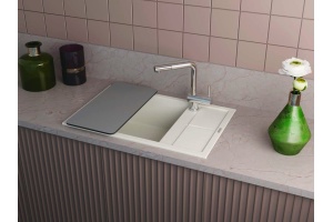 Разделочная доска для кухонной мойки Omoikiri серый (4999033) - 2