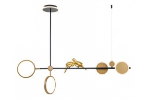 Люстра на штанге Arte Lamp Toliman A2613SP-4BK