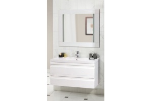 Тумба под раковину Sanvit Тема 60 белый глянец - 3