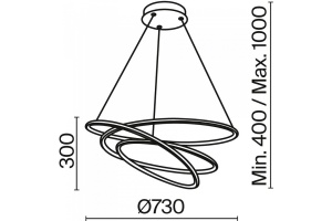 Подвесной светильник Maytoni Halo MOD100PL-L88WK1 - 3