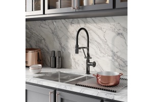 Смеситель для кухни с гибким изливом - 2