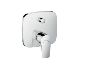 Смеситель hansgrohe Talis E для ванны, однорычажный, СМ, со встроенной защитной комбинацией, 71474000, хром