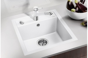 Мойка из гранита Blanco Dalago белый (518524) - 2