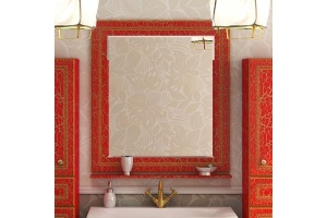 Зеркало Misty Fresko 75 красное краколет