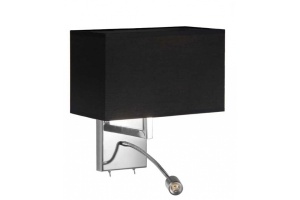 Бра с подсветкой LUMINA DECO Dotti LDW 6050-2 BK