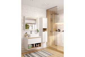 Мебель для ванной Cersanit Louna 80 со столешницей - 2