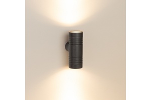 Уличный настенный светодиодный светильник Arlight KT-Ray-Wall-Twin-R46-2X3W Warm3000 034137 - 3