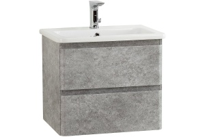 Тумба с раковиной BelBagno Albano 60 серыйп - 2