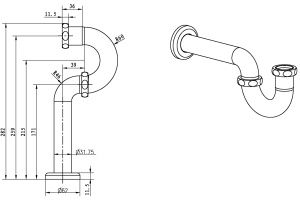 Сифон для раковины Boheme Imperiale 608 для раковины - 2