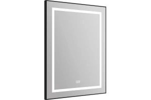 Зеркало BelBagno Kraft 68.5х88.5 с подсветкой, подогревом, черный (SPC-KRAFT-685-885-TCH-WARM-NERO) - 3