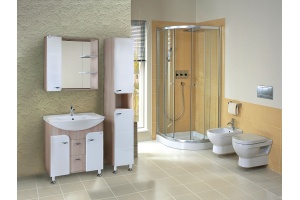 Зеркало-шкаф Onika Стиль 75 L ясень шимо (207519) - 3