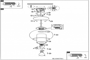 Подвесной светильник Eglo ПРОМО Bolsano 92761 - 2