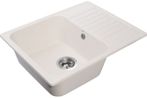 Мойка кухонная GranFest Quarz Z13 белый - 2
