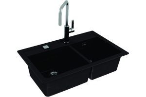 Мойка кухонная Alveus Atrox Granital 50 carbon - 2