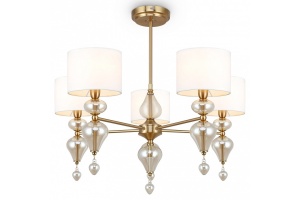 Люстра на штанге Freya Raise FR5369CL-05BS