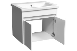 Тумба под раковину Stella Polar Фаворита Сомо 60 белый - 3