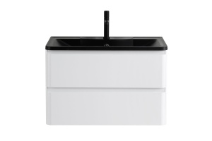 Тумба с раковиной BelBagno Albano 80 белый - 2