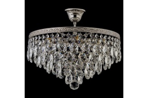 Люстра на штанге Arti Lampadari Castellana Nickel Castellana E 1.3.30.608 N - 2