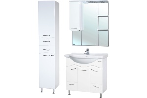 Тумба для комплекта Bellezza Мари 85 белая - 2