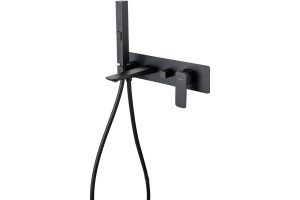 Смеситель для ванны с душем Allen Brau Infinity черный матовый