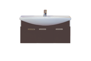 Джулия - 105 Тумба подвесная коричневая