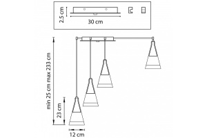 Подвесная люстра Lightstar Cone 757067 - 2