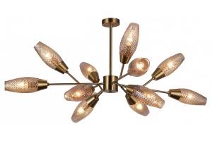 Люстра на штанге Escada Desire 10165/12PL Copper