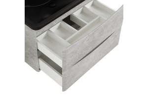 Тумба с раковиной BelBagno Acqua 80 серый - 3