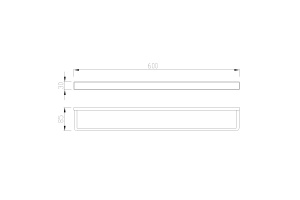 Полотенцедержатель ABBER Westen золото матовый - 3