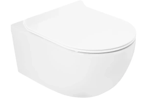 Чаша для подвесного унитаза Cezares Molveno белый (CZR-2468-TH-R)
