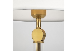 Настольная лампа декоративная Eurosvet Conso 01145/1 латунь - 3