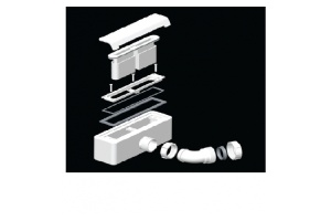 Сифон для поддона WeltWasser WW TRAB 8 WT белый (10000000910)