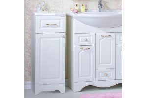 Тумба Бриклаер Анна 32 L белая