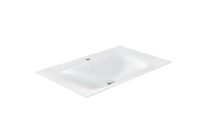 Тумба с раковиной Vincea Fine 80 белая - 3