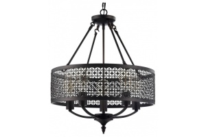 Подвесная люстра Freya Conte FR4166-PL-05C-BL