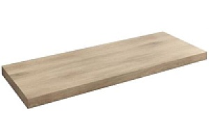 EB51-1400-E10 столешница PARALLEL 1400 мм без отверстия  для умывальника /140х52х6/ (квебекский дуб)