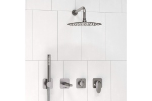 A1451.273.274.097.121.275.100.276 Встраиваемый комплект для ванны с верхней душевой насадкой, лейкой