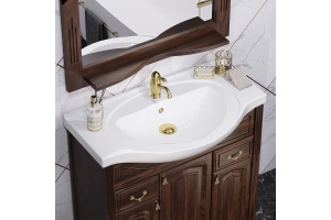 Тумба под раковину Opadiris Риспекто 85 темное дерево - 2