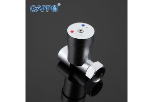 Смеситель для раковины Gappo хром глянцевый - 3